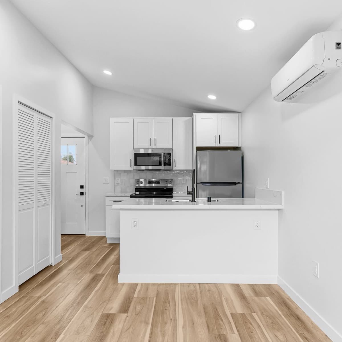 Thirty-Nine garage conversion ADU exterior in San Diego
